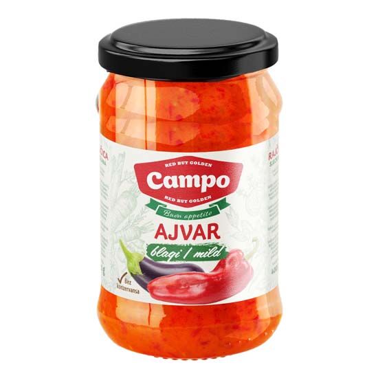 Ajvar, uprženi blagi