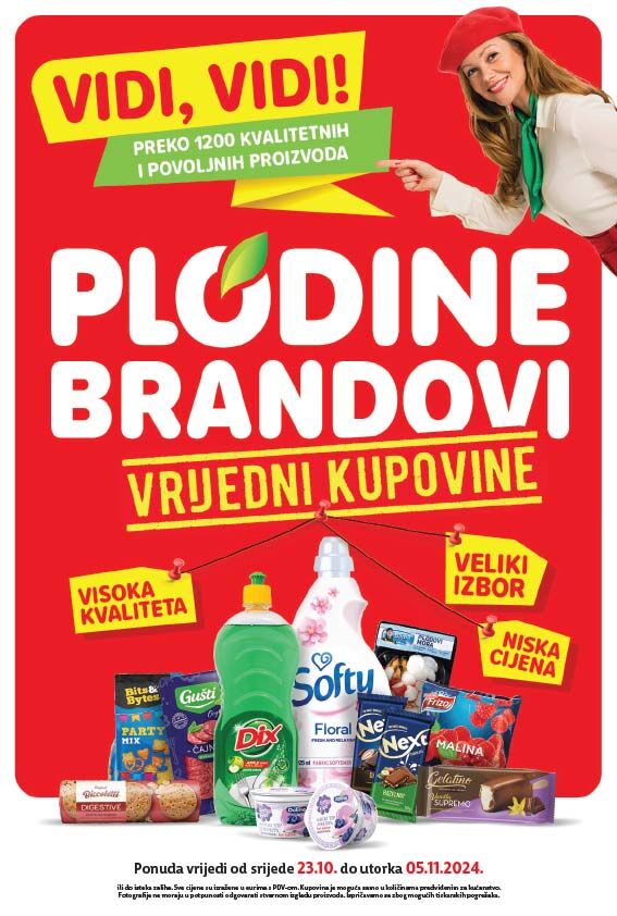 Katalog Plodine brandovi - 23.10.-05.11.2024.