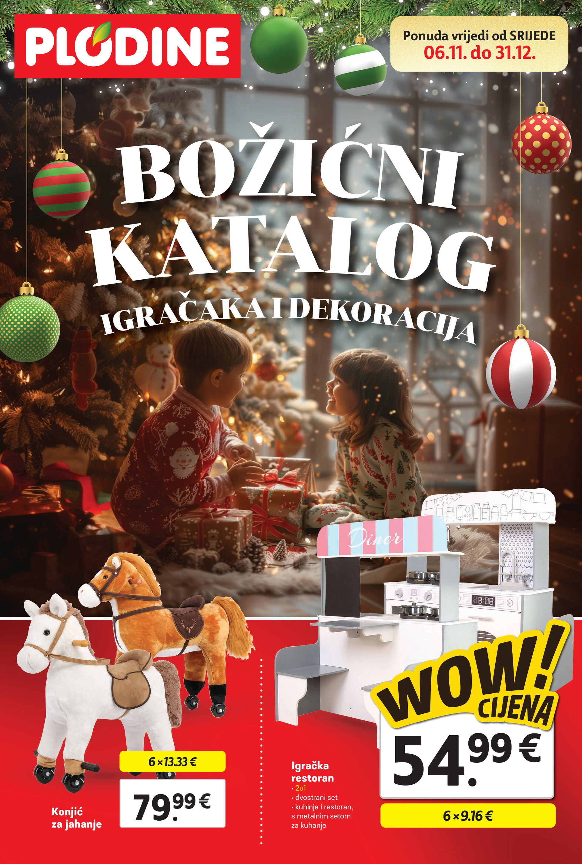 BOŽIĆNI KATALOG IGRAČAKA I DEKORACIJA - 06.11.-31.12.2024.