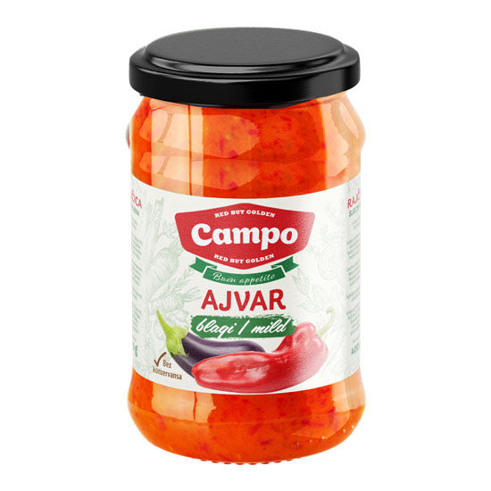 Ajvar, uprženi blagi