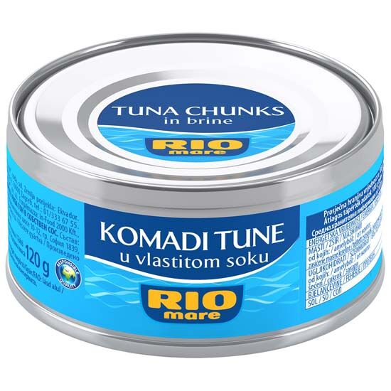 Tuna naturale *ocijeđene mase 120 g