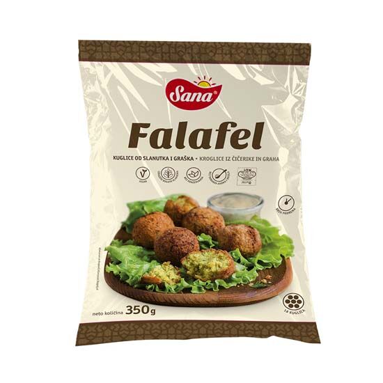 Falafel, kuglice od slanutka i graška