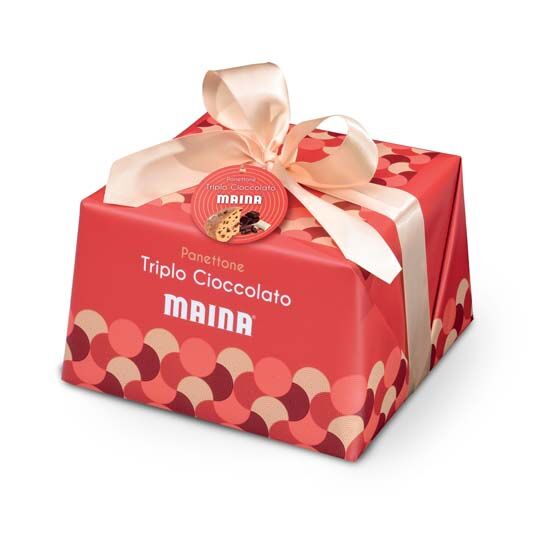 Panettone triplo cioccolato