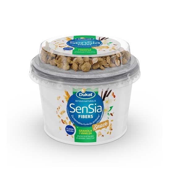 Sensia Fibers snack granola i vanilija