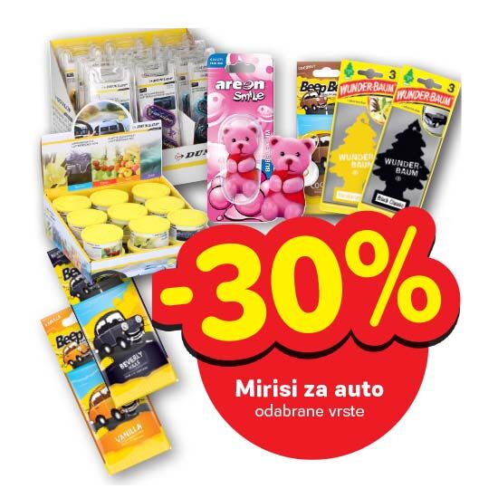 Sniženje auto mirisa